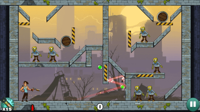 Screenshot of the application Stupid Zombies - #5