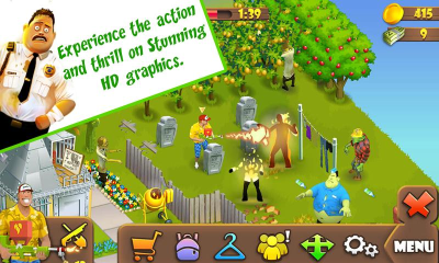 Screenshot of the application Zombie Lane - #2