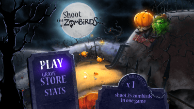Screenshot of the application Shoot The Zombirds - #3