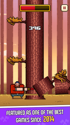 Screenshot of the application Timberman - #2