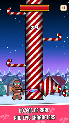 Screenshot of the application Timberman - #3