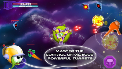 Screenshot of the application Space Defense Shooter - #2