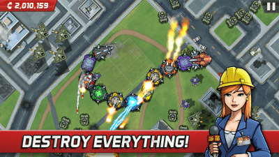 Screenshot of the application Colossatron - #2