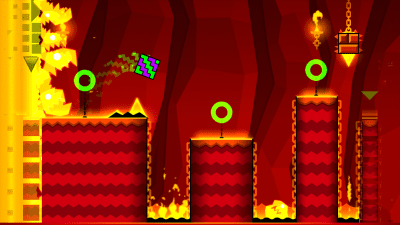 Screenshot of the application Geometry Dash Meltdown - #2