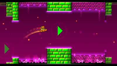 Screenshot of the application Geometry Dash Meltdown - #5