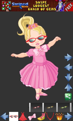 Screenshot of the application Dress the Princess - #4