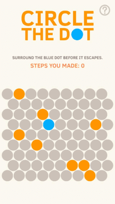 Screenshot of the application Circle The Dot - #5