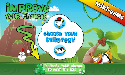 Screenshot of the application Ninja Chicken Ooga Booga - #2