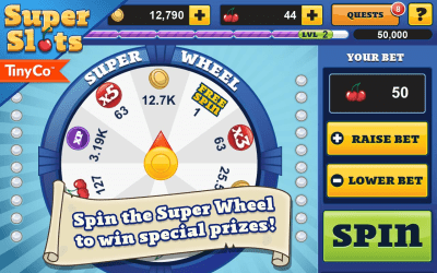 Screenshot of the application Super Slots - Slot Machines - #5