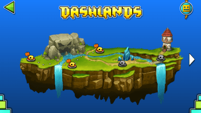 Screenshot of the application Geometry Dash World - #2