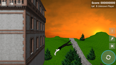 Screenshot of the application Backflip Madness - #7