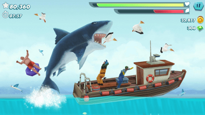 Screenshot of the application Hungry Shark Evolution - #5