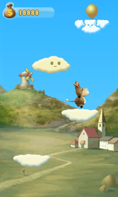 Screenshot of the application Donkey Jump - #2