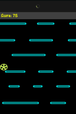 Screenshot of the application Falldown - #2