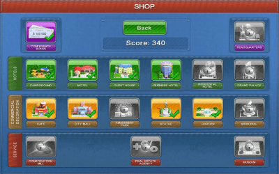 Screenshot of the application Magnate Hotels - #3