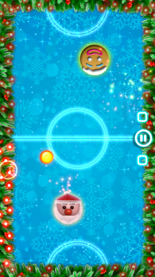 Screenshot of the application Glow Hockey - #3