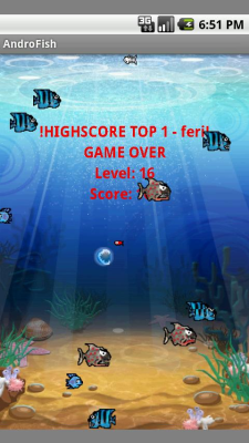 Screenshot of the application AndroFish (1.5) - #2