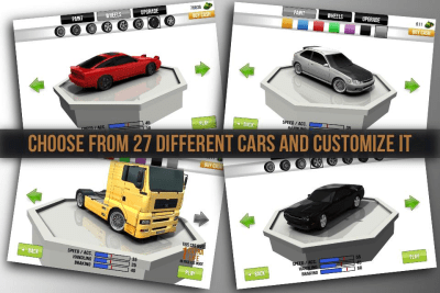 Screenshot of the application Traffic Racer - #3
