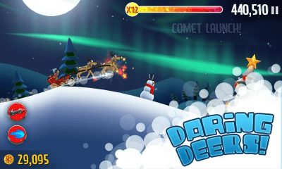 Screenshot of the application Ski Safari - #3