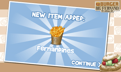 Screenshot of the application Burger - Big Fernand - #2