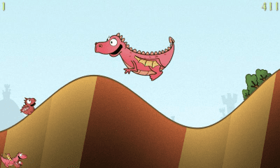 Screenshot of the application Dragon, Fly! Free - #2