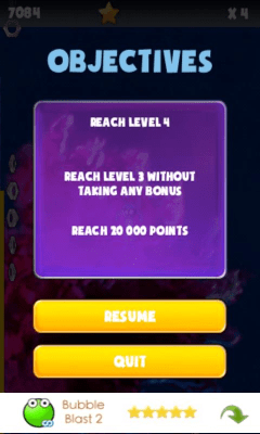 Screenshot of the application Space Jump - #2