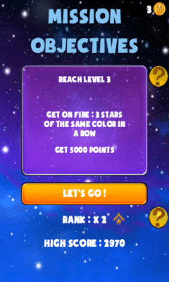 Screenshot of the application Space Jump - #13