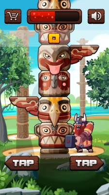 Screenshot of the application Totem Smash - #2