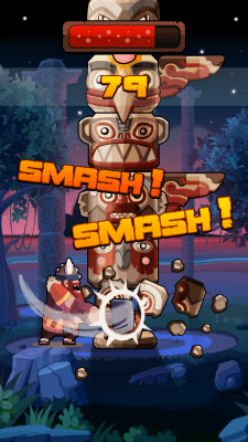 Screenshot of the application Totem Smash - #4