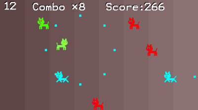 Screenshot of the application The Invincible Disco-Cat! - #2