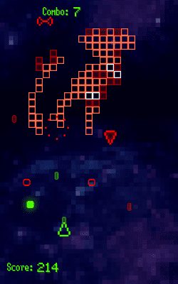 Screenshot of the application Hyperspace Laserball Lite - #2