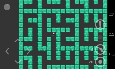 Screenshot of the application Zombie labyrinth - #3