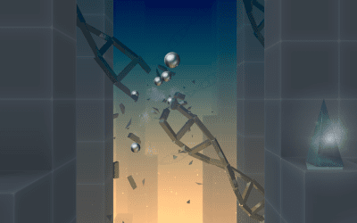 Screenshot of the application Smash Hit - #4
