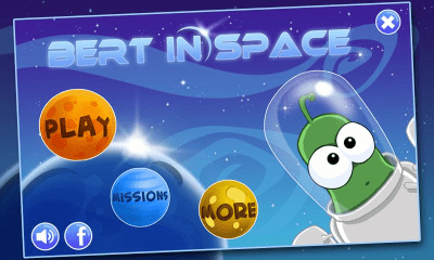 Screenshot of the application Bert In Space - #6