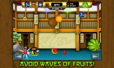 Screenshot of the application 8bit Ninja - #2