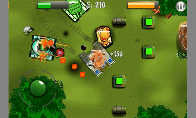 Screenshot of the application Tanks 2070 Tank Planet - #2