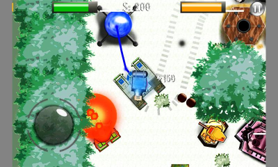 Screenshot of the application Tanks 2070 Tank Planet - #5