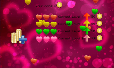 Screenshot of the application Falling Hearts-St. Valente. - #3