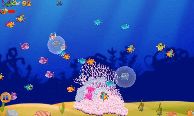 Screenshot of the application Fish Bombing - #2