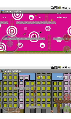 Screenshot of the application Mobile Jumpboy (Free) - #2