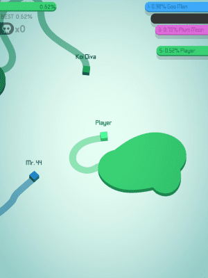 Screenshot of the application Paper.io 2 - #9