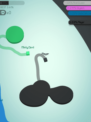 Screenshot of the application Paper.io 2 - #11