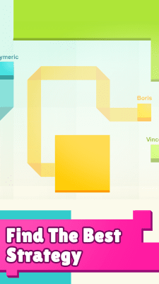 Screenshot of the application Paper.io - #2