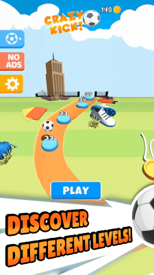 Screenshot of the application Crazy Kick! - #5