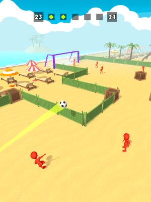 Screenshot of the application Crazy Kick! - #7