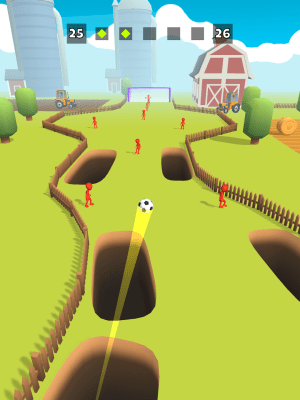 Screenshot of the application Crazy Kick! - #9