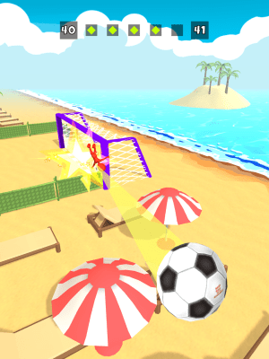 Screenshot of the application Crazy Kick! - #11