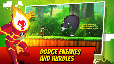 Screenshot of the application Ben 10 Alien Run - #2