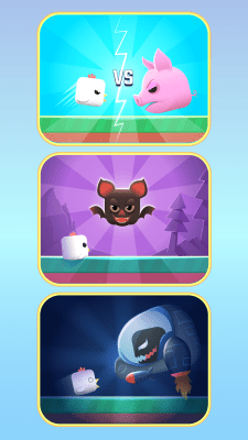 Screenshot of the application Square Bird - #2