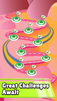 Screenshot of the application Color Road! - #2